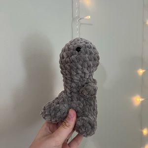 Green Crochet Dino